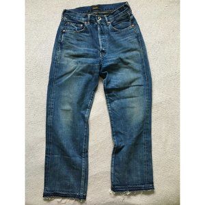CHIMALA straight leg selvedge denim jeans 25